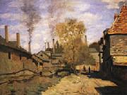 Claude Monet The Robec Stream oil painting